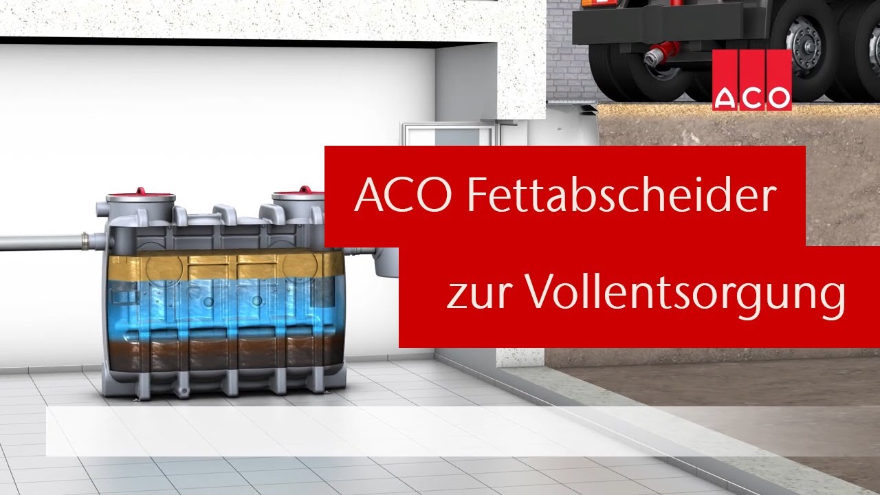 Grease separator LipuJet-S-OB basic model