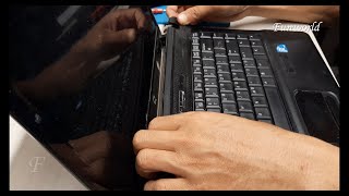 How to remove compaq 510 laptop keyboard