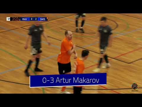 Coolbet saaliliiga poolfinaal: Tartu Ravens Futsal - Viimsi FC Smsraha 2:5 (22.04.2022)