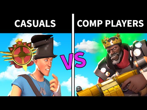 How Many RANKED TF2 Players to Beat 12 Casuals??