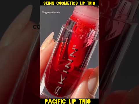Unboxing Skinn cosmetics lip trio #shorts #unboxing #skinn