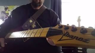 Video thumbnail for Dimarzio Dominion Bridge pickup and Lockit Strap by Chris Tompkins