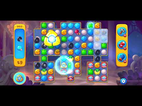 Fishdom level 9413 no boosters フィッシュダム