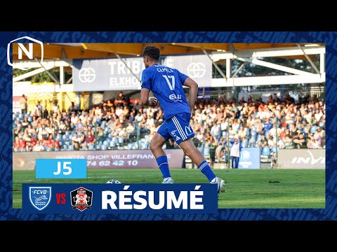 J5 I FC Villefranche B. - FC Fleury 91 (0-3) I National FFF 2025-2026
