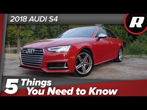 5 things to know: 2018 Audi S4
