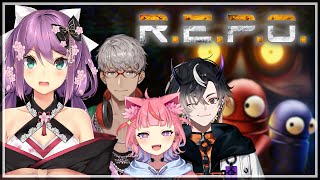 - 【R.E.P.O.】ぎゃうカフェ店員がロボットになって働く??【にじさんじ/桜凛月】