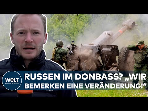 UKRAINE-KRIEG: Russen im Donbass? "Wir merken eine Veränderung" So ist die Lage an der Front
