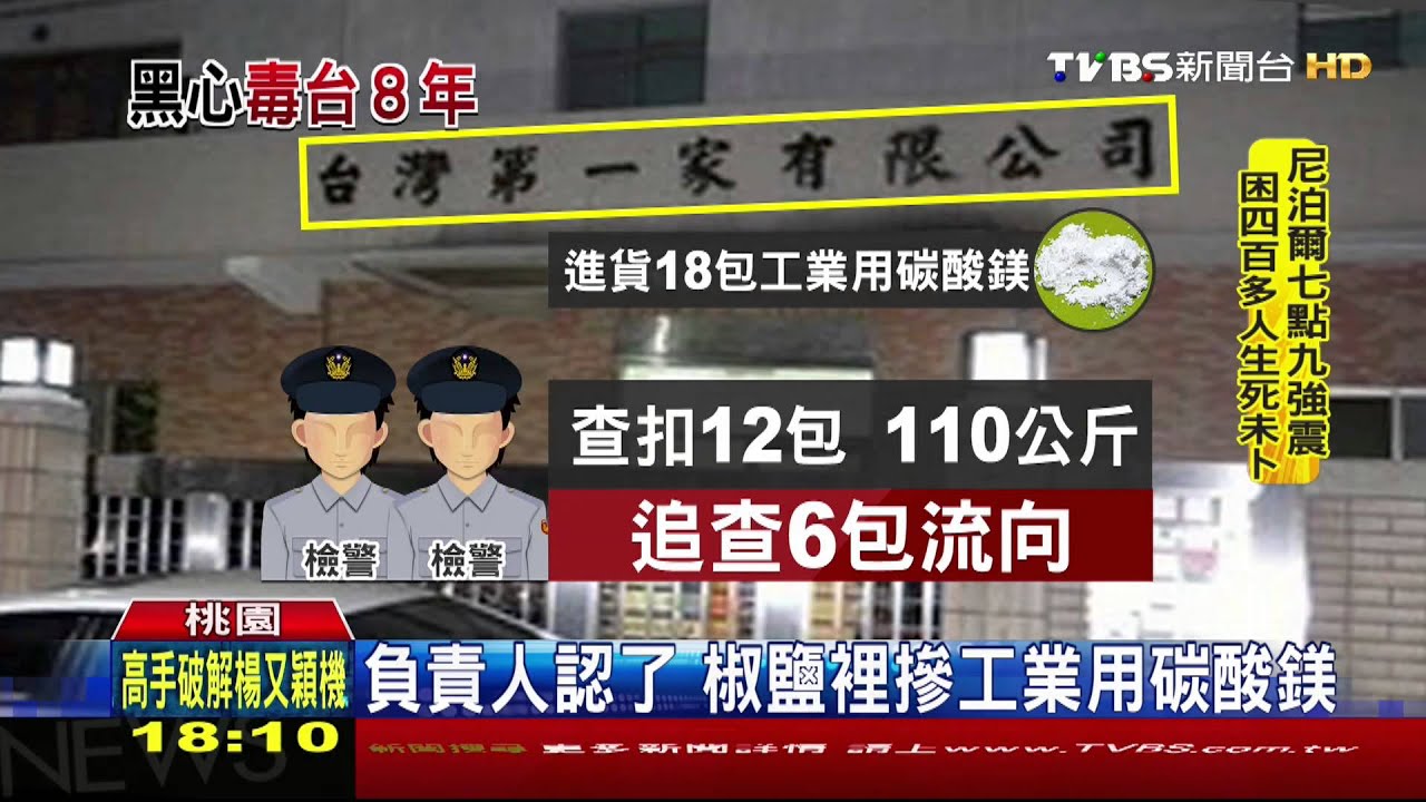 台灣第一家鹹酥雞 加入工業用碳酸鎂