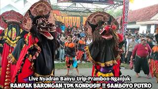 Download lagu Rampak Barongan Tdk Kondusif❗Jaranan SAMBOYO PUTRO Live Nyadran BanyuUrip Prambon Nganjuk mp3