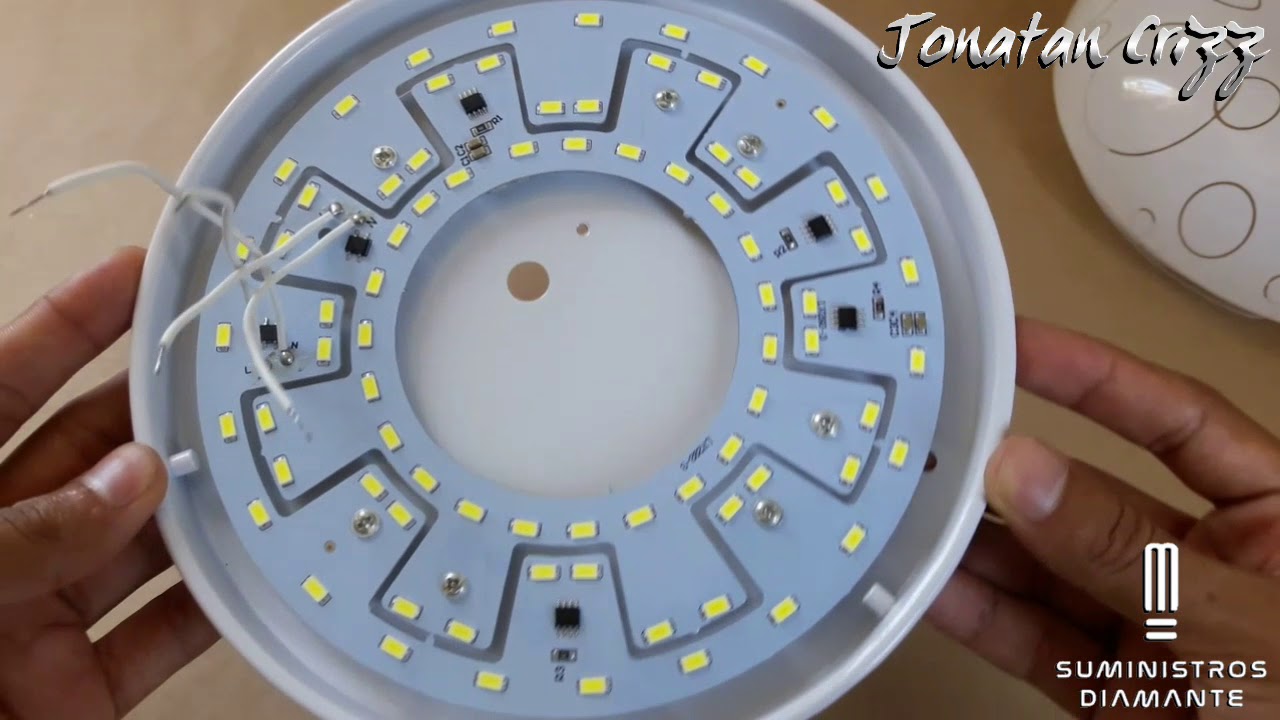 Repuesto Led Plafones Sobreponer Con Iman