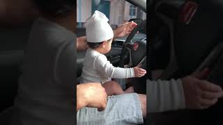 7 months old can drive drive baby drive.