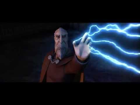 Star Wars: The Clone Wars - Anakin Skywalker vs. Count Dooku & Bodyguard Droids [1080p]