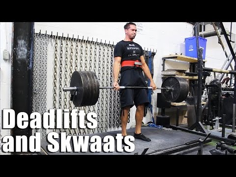 Deadlifts & Squats at Fortis Fitness | Intense Day Video