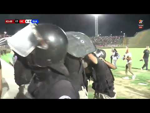 INCIDENTES EN EL CLASICO CATAMARQUEÑO. VILLA CUBAS 4 SAN LORENZO 0 - FEDERAL AMATEUR- BOTINEROS