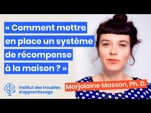 « Comment mettre en place un système de récompense à la maison » - Institut TA