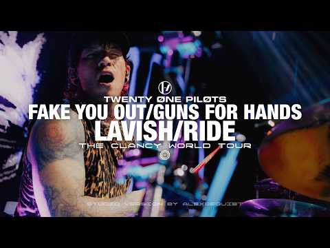 Twenty One Pilots - Fake You Out/Guns For Hands/Lavish/Ride (The Clancy World Tour Studio Version)