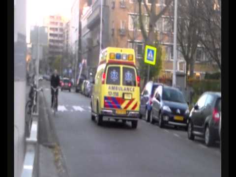 A1 AMBU 17-118 Rijndam Revalidatiecentrum Westersingel Rotterdam