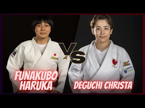 Christa DEGUCHI VS Haruka FUNAKUBO - FINAL - World Judo Championships - Doha - 柔道 2023
