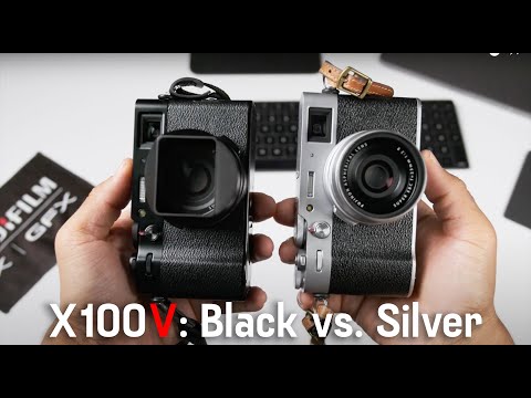 X100V Black vs Silver: Comparing the STEALTH SHOOTER to the CONVERSATION STARTER!