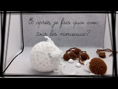 Comment assembler un amigurumi : l'exemple avec le mouton