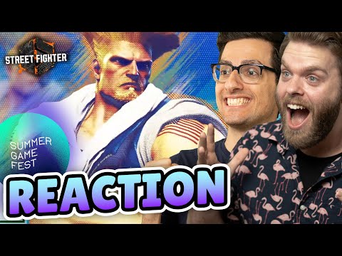 Guile is BACK! | Streetfighter 6 Character Reveal Reaction