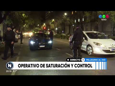Operativo cerrojo en Ayacucho e Ituzaingo