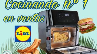 LIDL/FREIDORA DE AIRE/SILVER CREST PROBAMOS RECETAS  EN SU FREIDORA SIN ACEITE