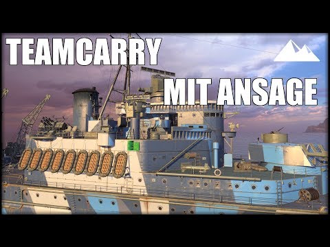 Der RETTER in der NOT! - World of Warships | [Division] [Ger] [60fps]