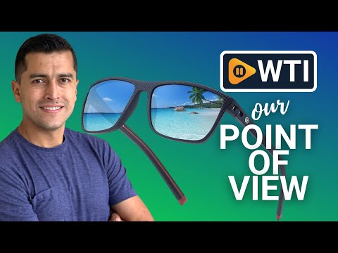 TACLOFT Men's Polarized Sports Sunglasses UV400 Protection TR90 Light Weight Shades for Men Square Sun Glasses Navy Blue Frame/Blue Lens - WTI product video review