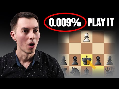 Super Rare & BAD Chess Opening, But It's Very Strong!