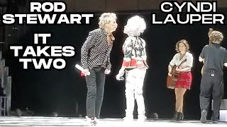 Rod Stewart - It Takes Two With Cyndi Lauper Live at the Talking Stick Resort Arena 8/24/18