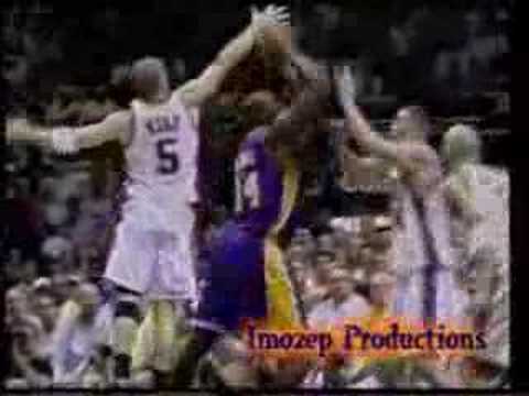 Shaq destroying the Nets in 2002