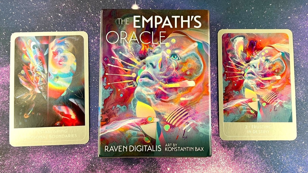 The Empath's Oracle Cards | Spiritual Enlightenment | Abstract Figures | Full HD Flip Through
