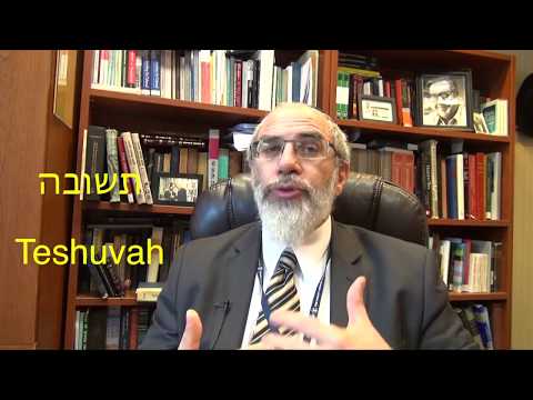 What is Teshuvah? Hint: it's not "repentance."