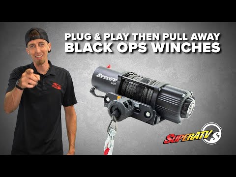 SuperATV's Black Ops and Ready-fit Winches - The Ultimate UTV & ATV Winch