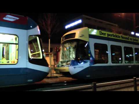 Night-tramming in Zurich 2012-03-09 and 2012-03-10