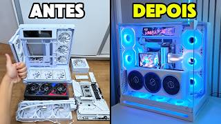 Tunando meu PC GAMER dos Sonhos! (Ficou insano)