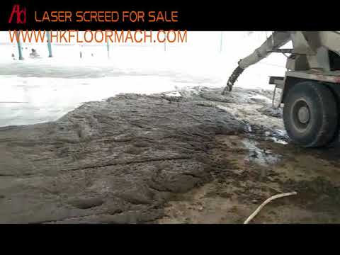 UK Concrete laser screed machine