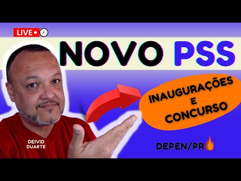 DEPEN PR 2021 - CONCURSO  |  NOVO PSS  |  INAUGURAÇÕES e muita Informação atualizada.
