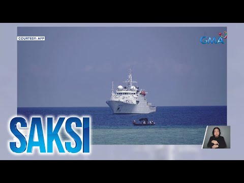 Mga barko ng China, pinaaalis ng Pilipinas sa Panatag shoal — DFA Saksi