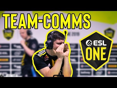 ZONIC with the 🔊🔊💪 - ESL One Cologne 2019 Team Comms Highlights