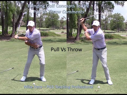 Puller vs Thrower Golf Swing - Mike's Comments