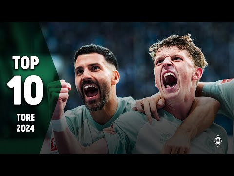 HACKEN-ZAUBER und DISTANZ-Hammer 🚀 I Die TOP TORE aus 2024 I SV Werder Bremen