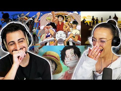 Reacting to EVERY *ONE PIECE* OPENING... and Ranking Them | PART 1