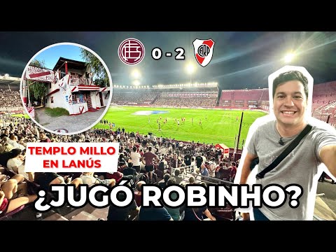 Un TEMPLO MILLONARIO en el medio de Lanús 0 River 2 con POLÉMICA