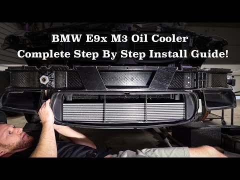 BMW E90 M3 Do88 OIL COOLER Upgrade!