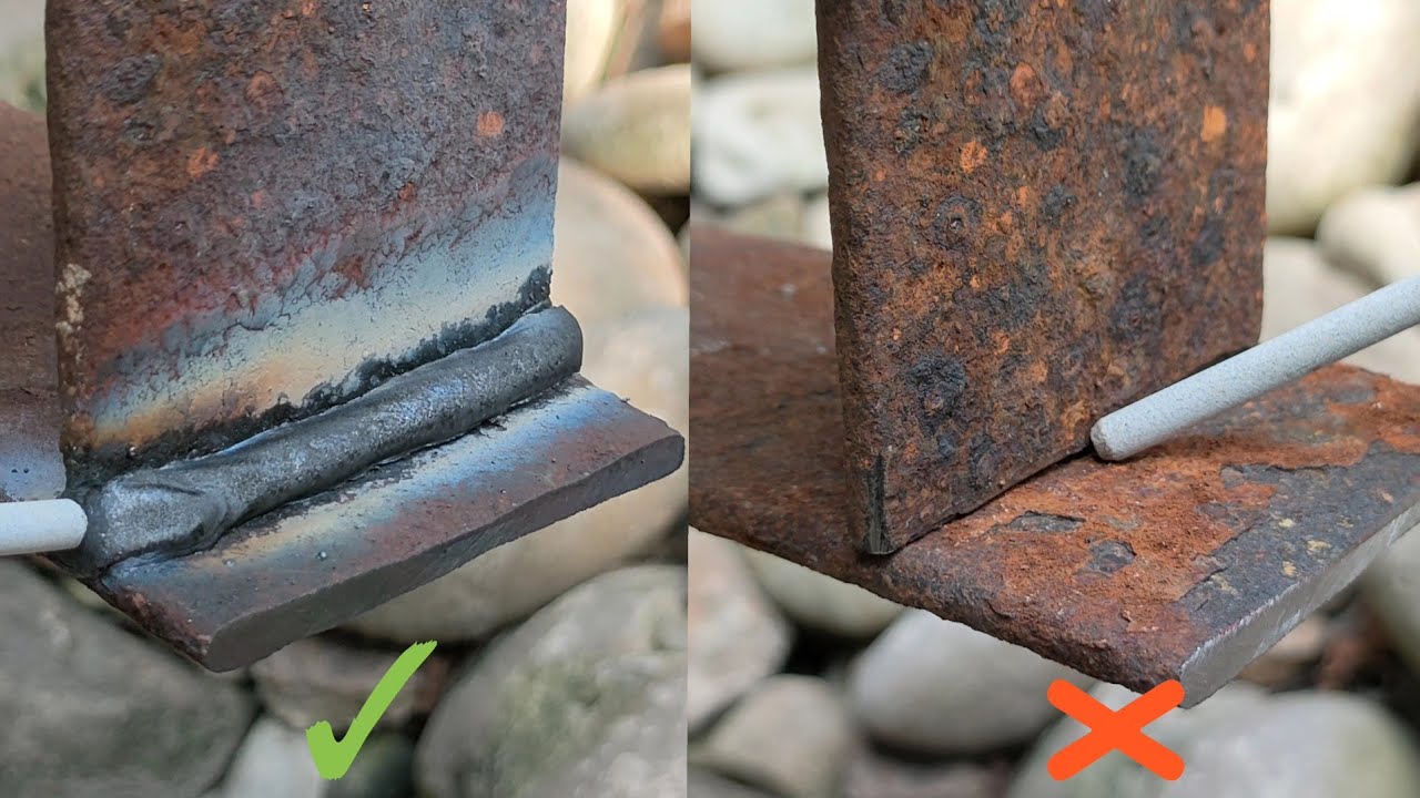 stop bad welding !!! three welding techniques position 2f