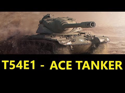 WoTBlitz : T54E1 // 4100 DMG 5 Kills // D4RKK_F1RE