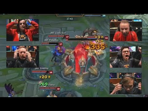 1 HP NEXUS CRAZY FINISH! (FNC vs IMT Worlds 2017 Highlight)
