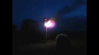 preview picture of video 'wellingore beacon for the queen diamond jubilee'